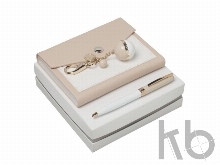 Подарочный набор Bird: брелок, блокнот A6, ручка шариковая