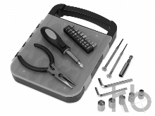 Набор инструментов в пластиковом кейсе «Fixit»