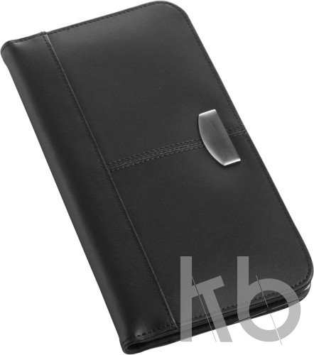 Bonded leather business card holder
