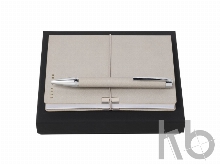 Подарочный набор: блокнот А6, ручка шариковая