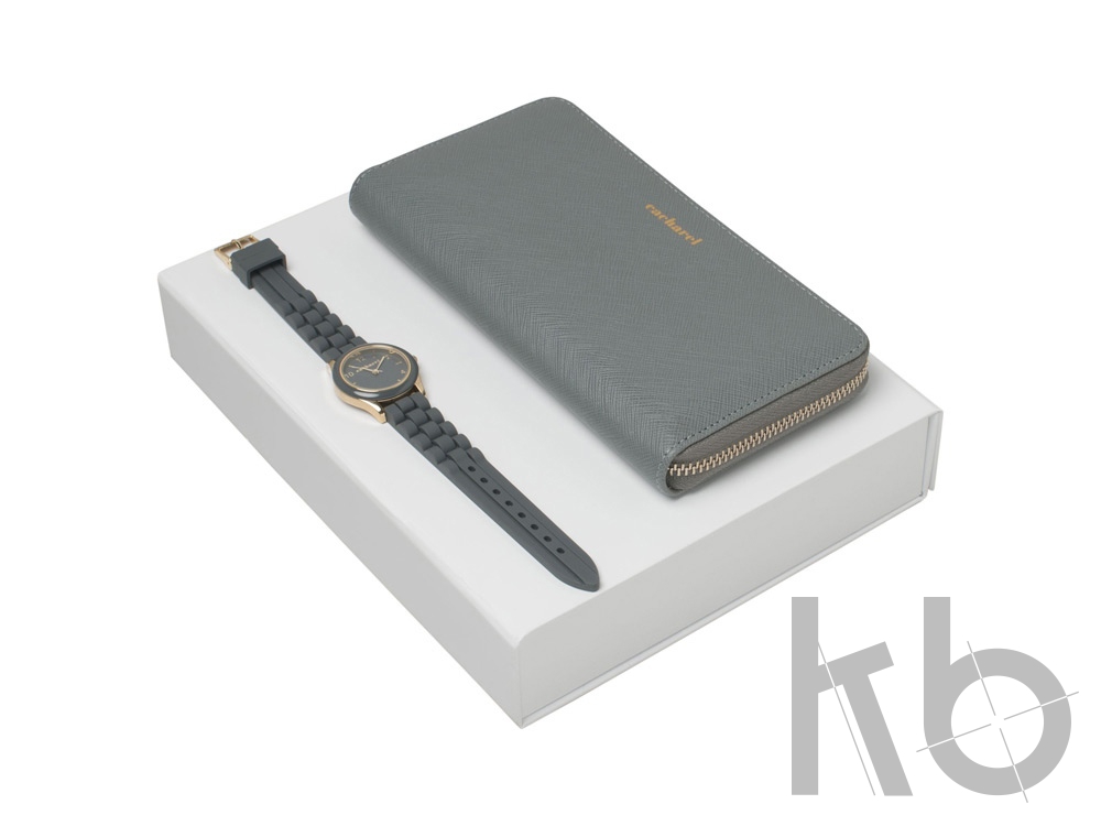 Подарочный набор Bird: портмоне, часы наручные