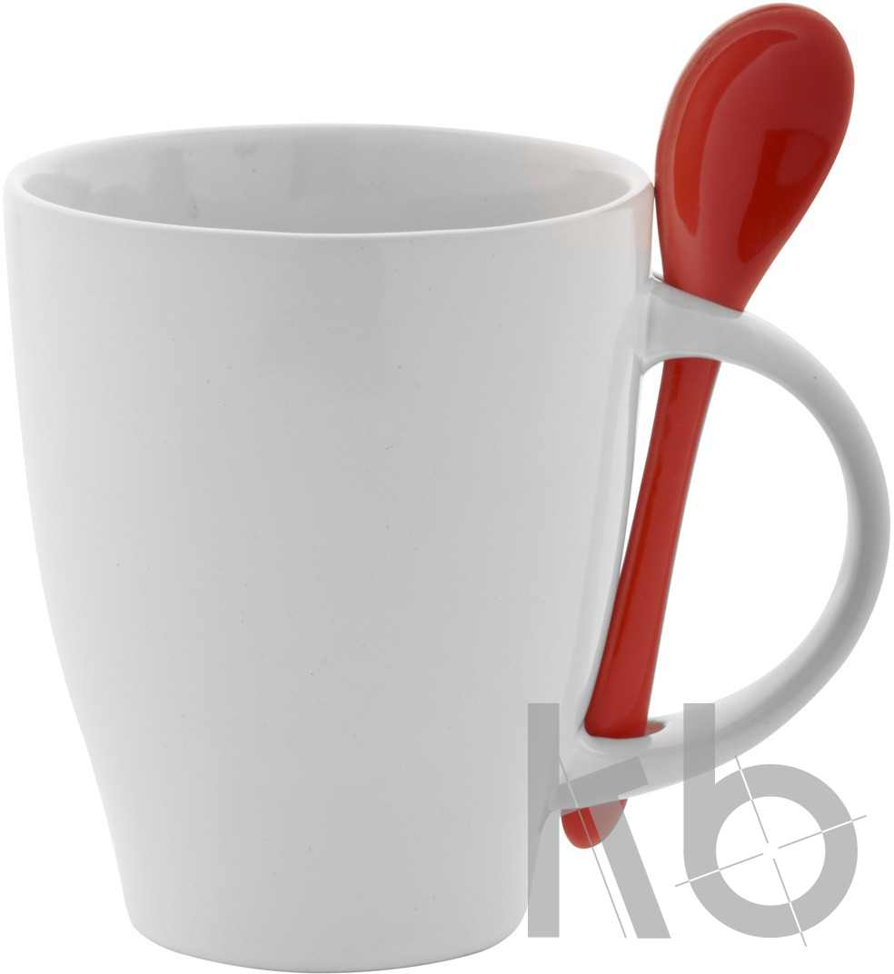 Кружка с ложкой