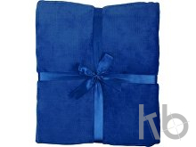 Плед флисовый «Natty» из переработанного пластика с новогодней биркой