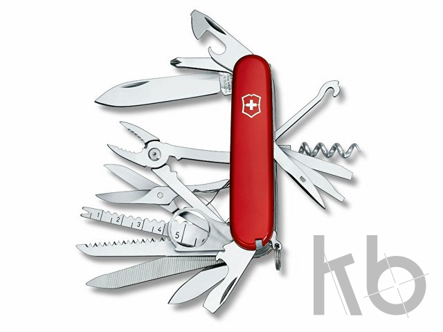Нож перочинный «Swiss Champ», 91 мм, 33 функции