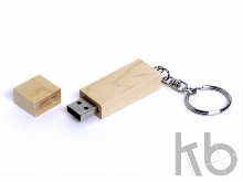 USB 3.0- флешка на 128 Гб прямоугольная форма, колпачок с магнитом