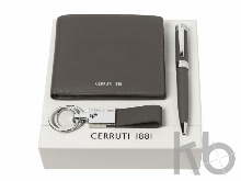 Подарочный набор: портмоне, ручка шариковая, брелок