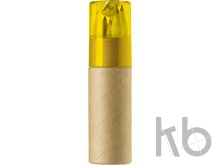 ABS and cardboard tube with pencils