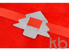 Новогодняя бирка для пледов «Елочка»