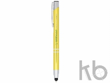 Ручка-стилус металлическая шариковая «Moneta» с анодированным покрытием