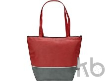 Сумка-холодильник «Reviver» с длинными ручками из нетканого переработанного материала RPET