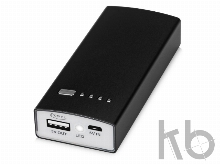 Портативное зарядное устройство «Блэк», 5000 mAh