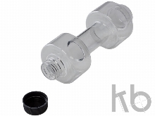 Бутылка для воды Coach в форме гантели