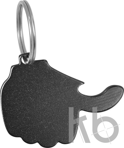 Aluminium 2-in-1 key holder