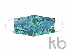 Маска для лица многоразовая с полноцветной запечаткой в крое, S