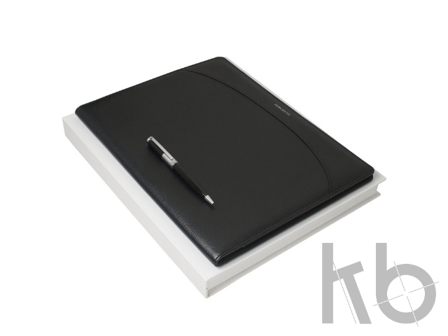 Подарочный набор Embrun: папка формата А4, ручка шариковая