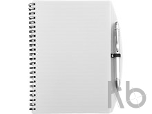 PP notebook with ballpen