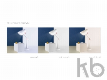 Настольная лампа c беспроводной зарядкой «LED L1»