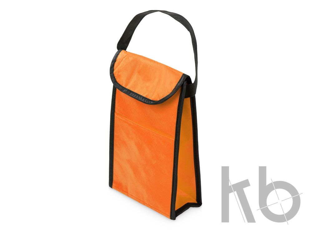 Сумка-холодильник Reviver на липучке из нетканого переработанного материала RPET