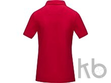 Рубашка поло «Graphite» из натуральных материалов, женская