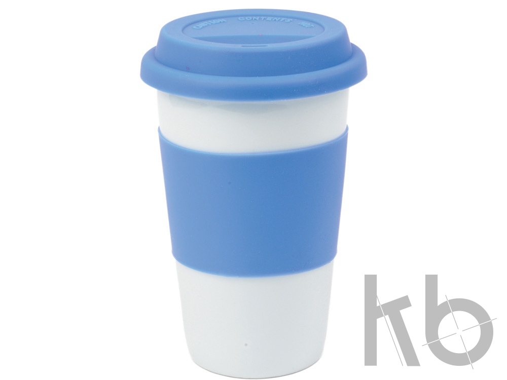 Кружка «Нью-Йорк»  с силиконовой крышкой и манжетой