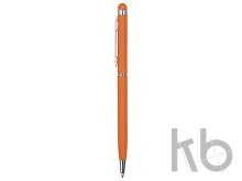 Ручка-стилус металлическая шариковая «Jucy Soft» soft-touch