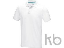 Рубашка поло «Graphite» из натуральных материалов, мужская