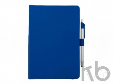 Блокнот A5 «Crown» с шариковой ручкой-стилусом