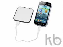 Портативное зарядное устройство «Квадрум», 2600 mAh