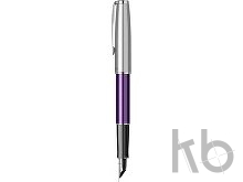 Ручка перьевая Parker «Sonnet Essentials Violet SB Steel CT»