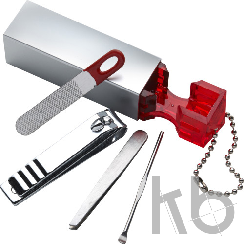 ABS case with manicure set