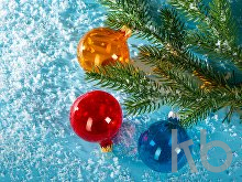 Стеклянный шар на елку «Fairy tale», 6 см