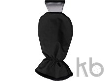 ABS ice scraper and polyester glove