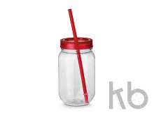 Бутылка с соломинкой