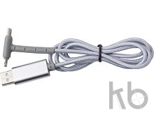 Charging cable with phone stand