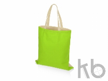 Сумка для шопинга «Twin» двухцветная из хлопка, 180 г/м2