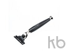 Бритвенный набор: станок MACH3, помазок, крем для бритья Bergamotto