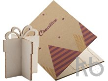Christmas card, gift box