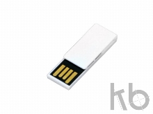 USB 2.0- флешка промо на 64 Гб в виде скрепки