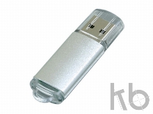 USB 2.0- флешка на 64 Гб с прозрачным колпачком