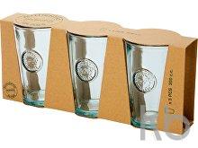 Набор из 3 предметов «Copa» из переработанного стекла