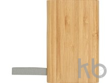 Портативное зарядное устройство «Tulda» из бамбука, 5000 mAh