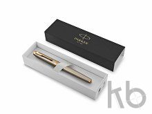 Ручка перьевая Parker «IM Metal Brushed Metal GT»