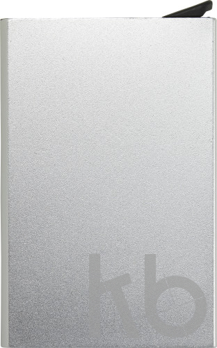 Aluminium card holder