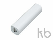 Внешний аккумулятор «Digi» прямоугольной формы, 2200 mAh