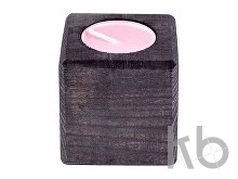 Свеча в декоративном подсвечнике «Роза»