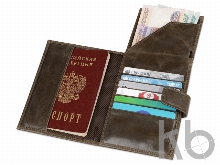Бумажник путешественника «Druid» с отделением для паспорта