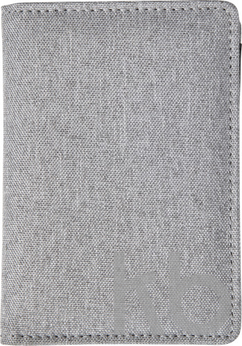 Polyester credit card holder