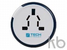 Адаптер с 2-мя USB-портами Twist & Slide