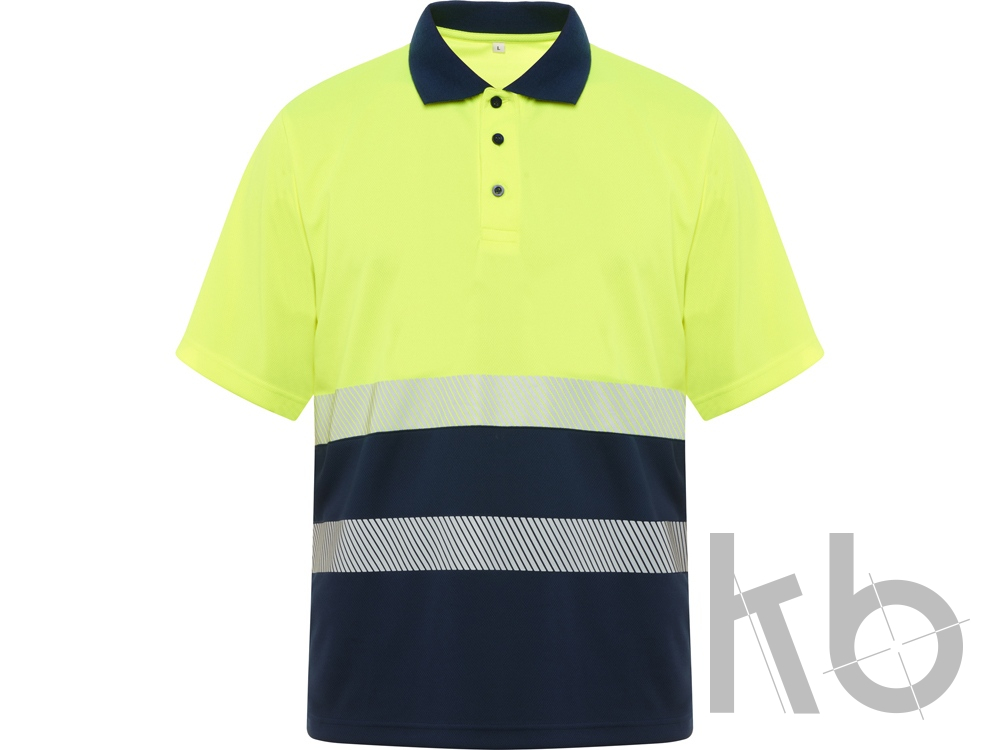 Рубашка поло со светоотражающими полосами «Vega», мужская