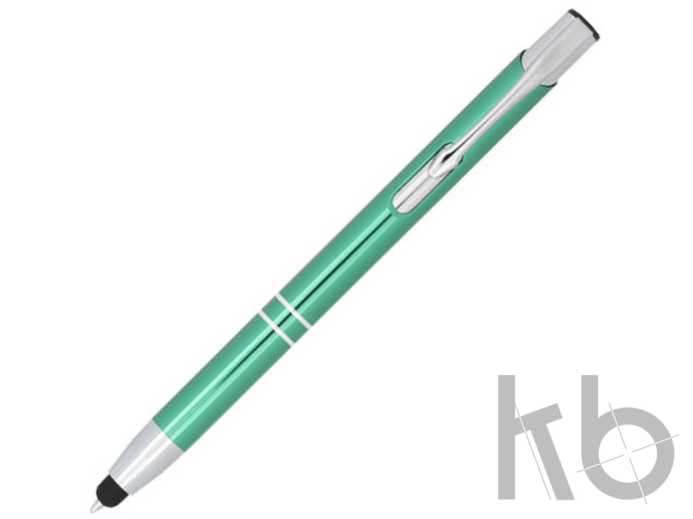 Ручка-стилус металлическая шариковая «Moneta» с анодированным покрытием